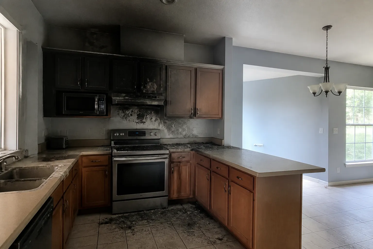Kitchen Fire Repair in Lakeland FL