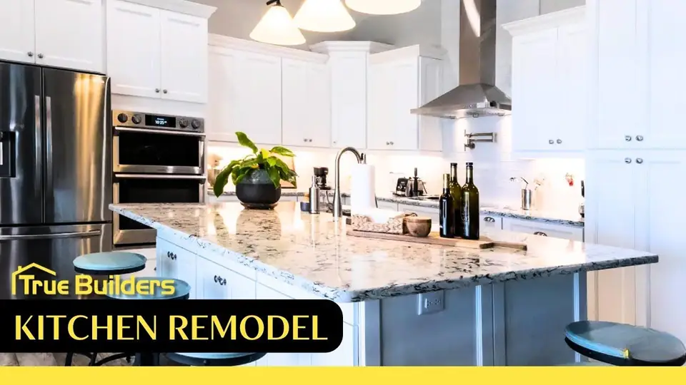 Full gut kitchen remodel by True Builders showing the scope Winter Haven FL homeowners ask about