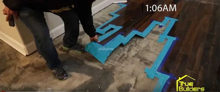 Flooded wood flooring damage requiring water extraction and restoration — True Builders blog