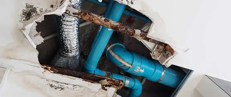 Plumbing leak repair